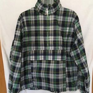Woolrich plaid windbreaker S